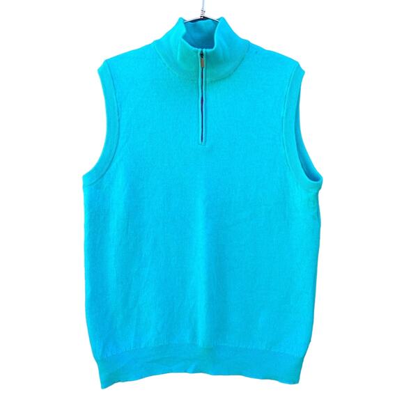 VTG Zip-up Merino Wool Vest - Picture 1 of 7